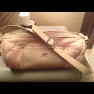 UGG pink barrel purse