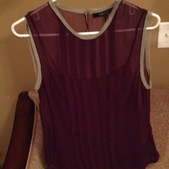 SOLD. Purple BCBG MaxAzria blouse