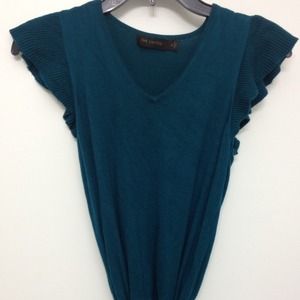 Emerald green The Limited sweater top