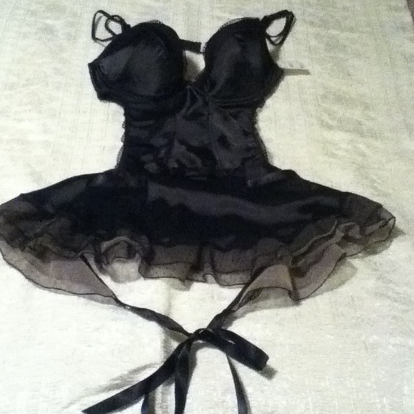 Black lingerie HOLD