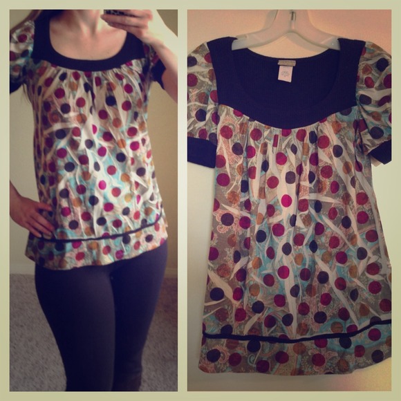 🚫SOLD🚫Polkadot top!