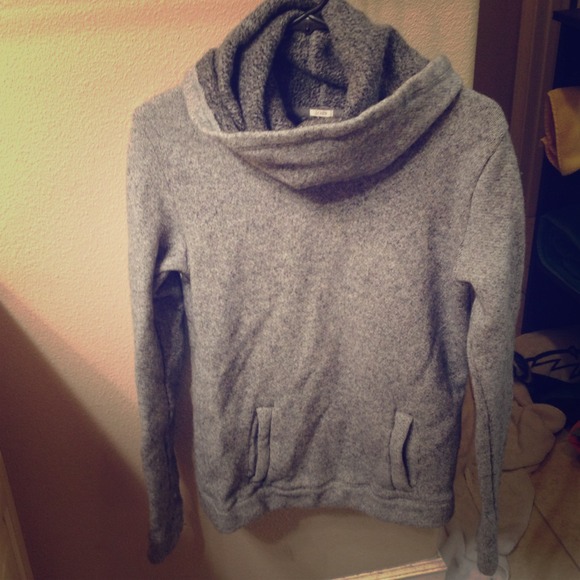 Jcrew wool and cotton blend funnel neck sweater!