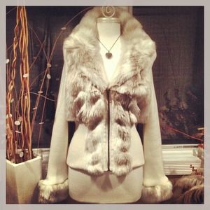 💋HOST PICK💋Ashley Faux Fur Ribbed Sweater Jacket