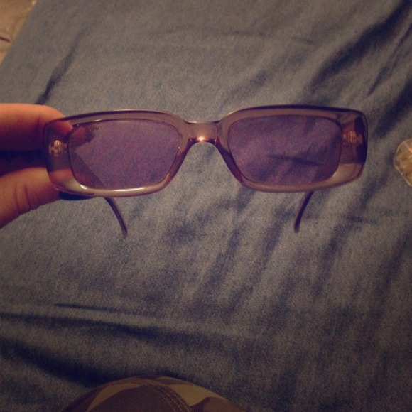 ?TRADED?Rose tinted framed/lens Gucci sunglasses