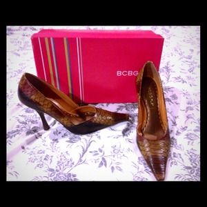 BCBG pointy heels, size 6.5, worn once
