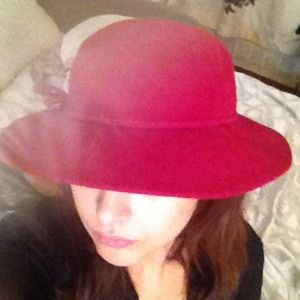Borsalino Accessories - Vintage RED Borsalino hat Borsalino Accessories - Vintage RED Borsalino hat