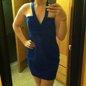 Silence + Noise Dress blue size L