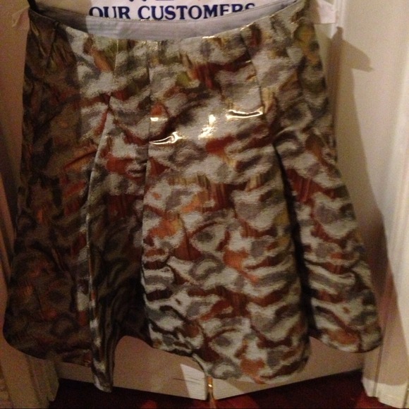 Knee length skirt