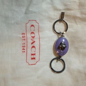New Coach detachable keychain. NwoT