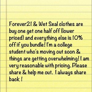 Please share & I'll share back. :)
