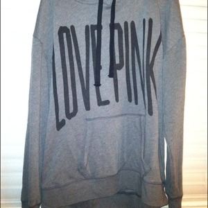 Gray Pink Sweatshirt