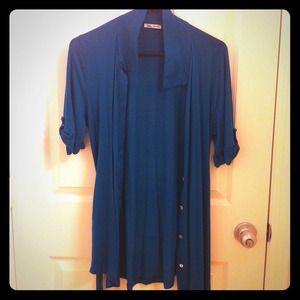 Long button up blouse :)