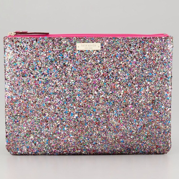 🚫Sold🚫💚Kate Spade Glitterball Gia Clutch