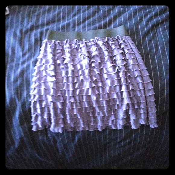 Fun purple skirt
