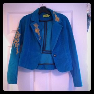 Blue blazer