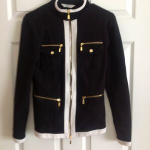 Boston Proper jacket 95% cotton 5% spandex