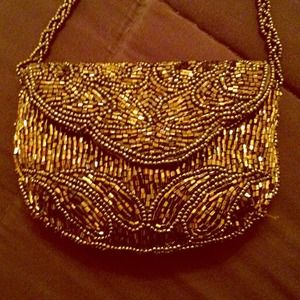 Beaded purse