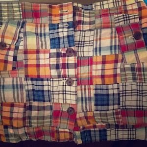 J. Crew plaid skirt. {ON HOLD}