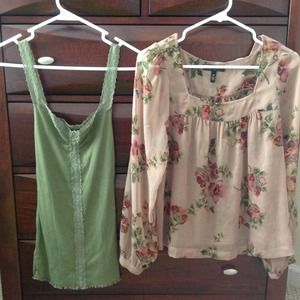 Jessica Simpson blouse get under cami free not JS