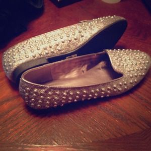 Shoes/loafer silver/multi