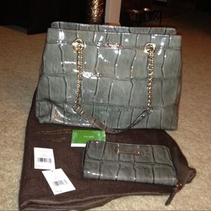 Kate spade Knightsbridge satchel and wallet! New!!