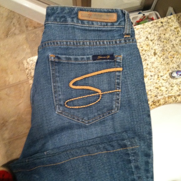 Seven Jeans & Mauve Top for fgoolsby