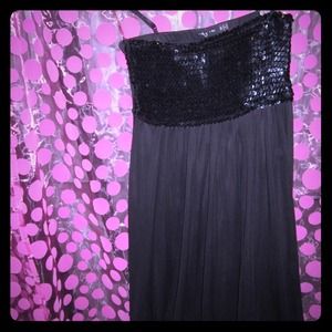 Black sequin homecoming/party dress