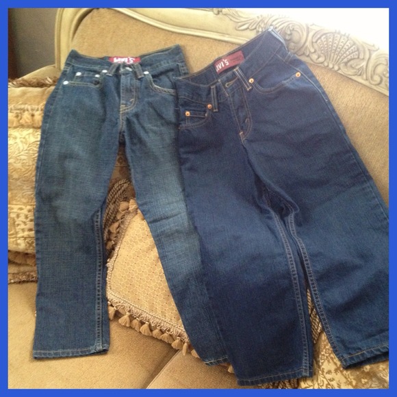 RESERVED FOR ALICIA. Boy's Levi's both 8 slim