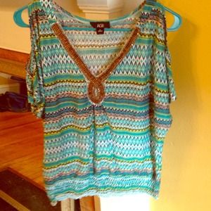 Summer top with beading