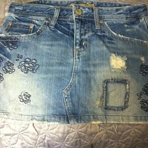 American Eagle Denim Skirt 6