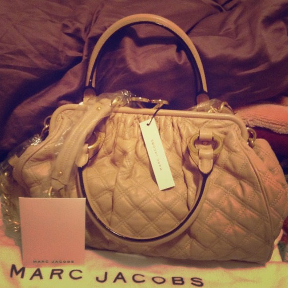Authentic Marc Jacob Classic Quilted Stam Bag - Picture 1 of 4