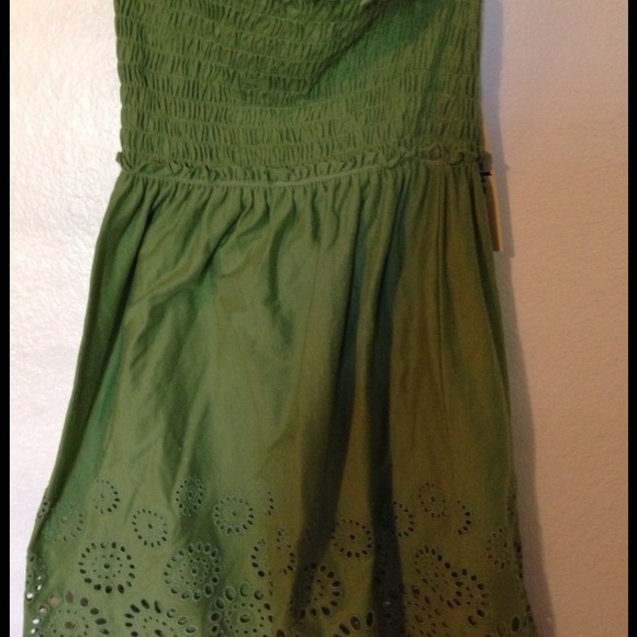 Green bathing suit cover