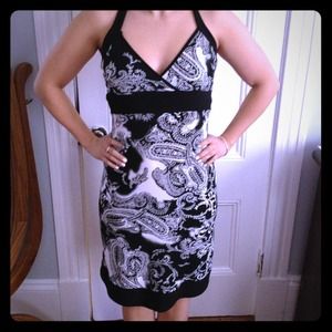 Cute black and white sundress