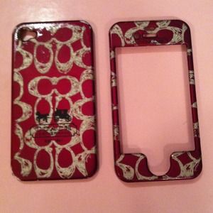COACH IPhone 5 Cell Phone Case  RESERVED darcylynn
