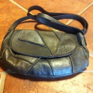 Lucky brand small handbag. Grey/metallic silver