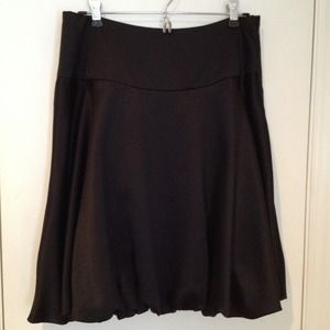 White House/BlackMarket black bubble skirt size 10
