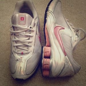 Pink Nike Shocks