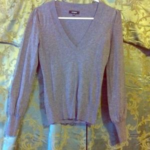 An express v-neck sweater