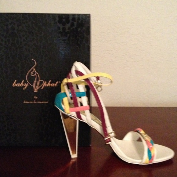 New baby phat strappy heels.