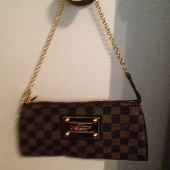 Louis Vuitton inspired clutch.