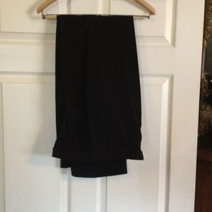BOTH PAIR SOLD Black pants--2 pair exactly alike.