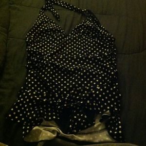 One piece bathing suit 50's style