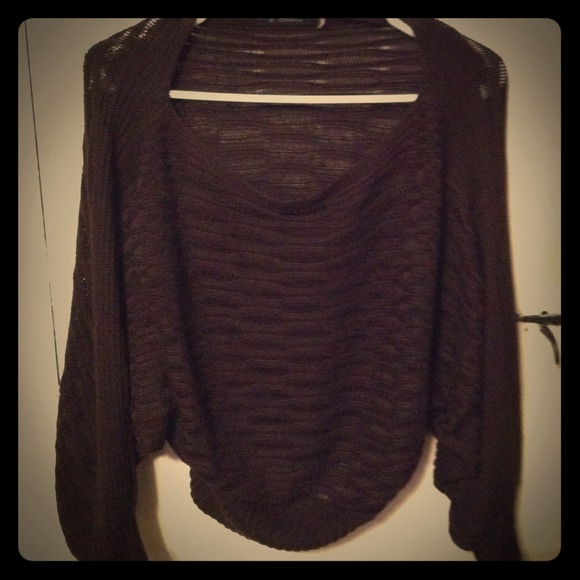 Dark brown sweater