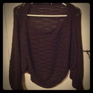 Dark brown sweater