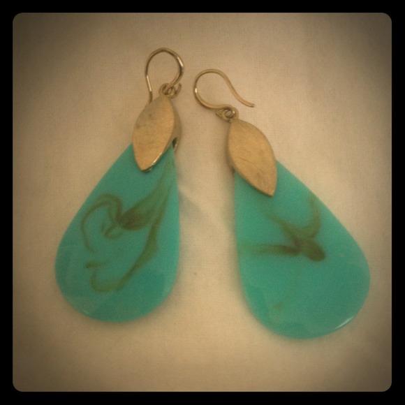 ⭐SOLD⭐Turquoise Drop Fashion Earrings