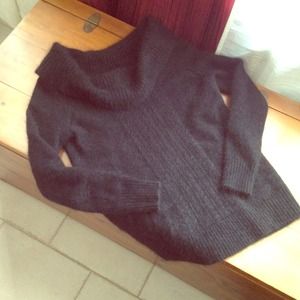Victoria's Secret angora sweater in black