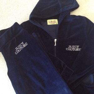Juicy Couture Velvet Suit