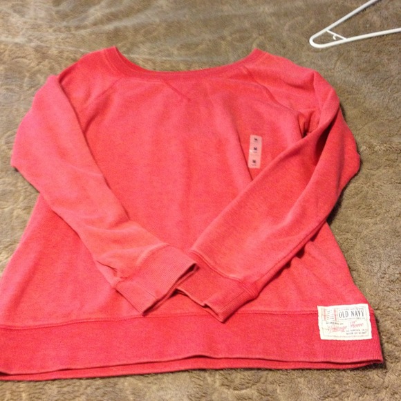 Red sweat shirt