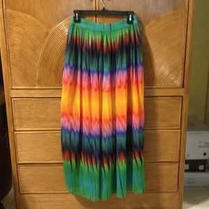 Vince Camuto - 'Mirror Rainbow' maxi skirt