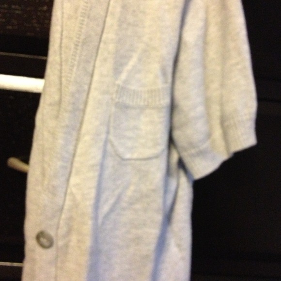 Gray Spring Cardigan